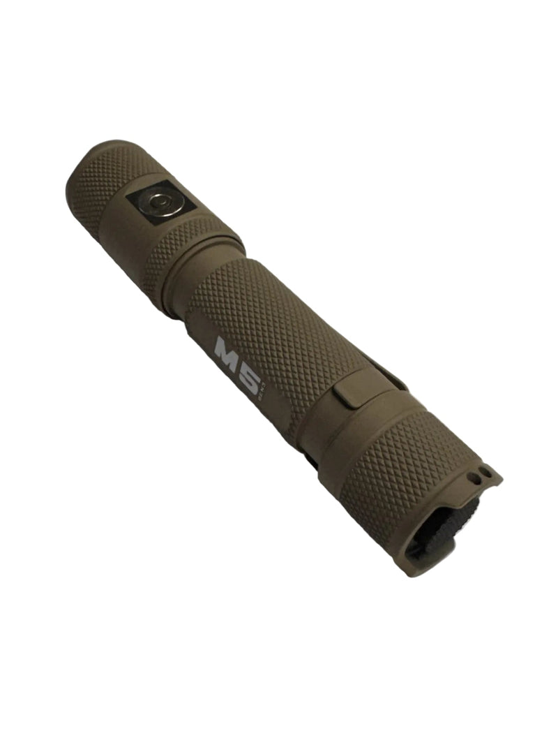 M5 Gen3 EDC Flashlight | 2,030 Lumens, Rechargeable | Aluminum Tactical Light - Hazli Collection