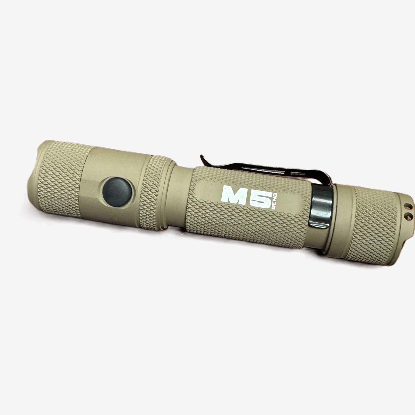 M5 Gen3 EDC Flashlight | 2,030 Lumens, Rechargeable | Aluminum Tactical Light - Hazli Collection