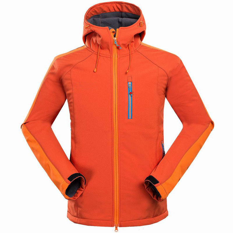 Men's Anti-Wind Soft Shell Jacket | Outdoor Camping Compound Jacket | Water-Resistant - Hazli Collection