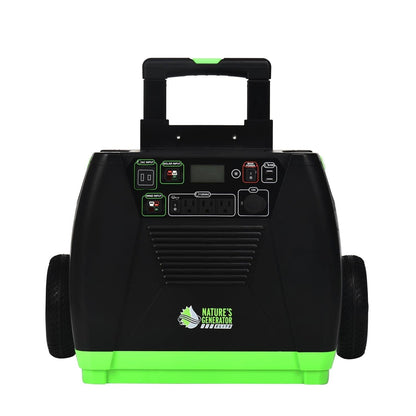 Nature's Generator Elite | 3600W Pure Sine Wave | Solar, Wind & AC Charging - Hazli Collection