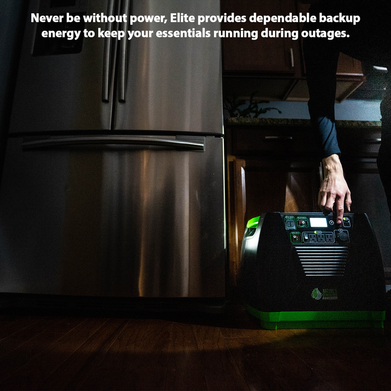 Nature's Generator Elite | 3600W Pure Sine Wave | Solar, Wind & AC Charging - Hazli Collection