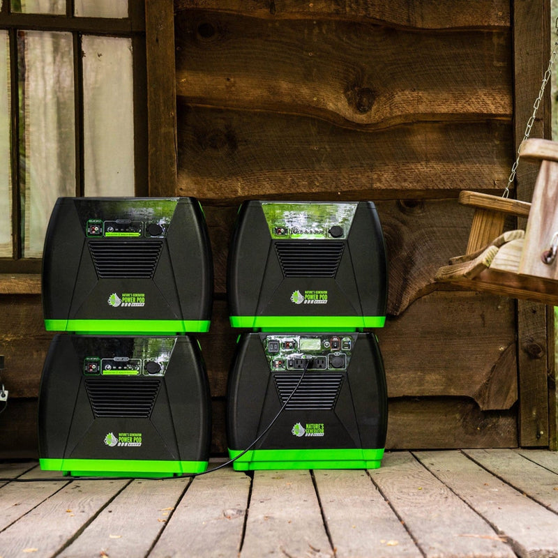 Nature's Generator Elite | 3600W Pure Sine Wave | Solar, Wind & AC Charging - Hazli Collection