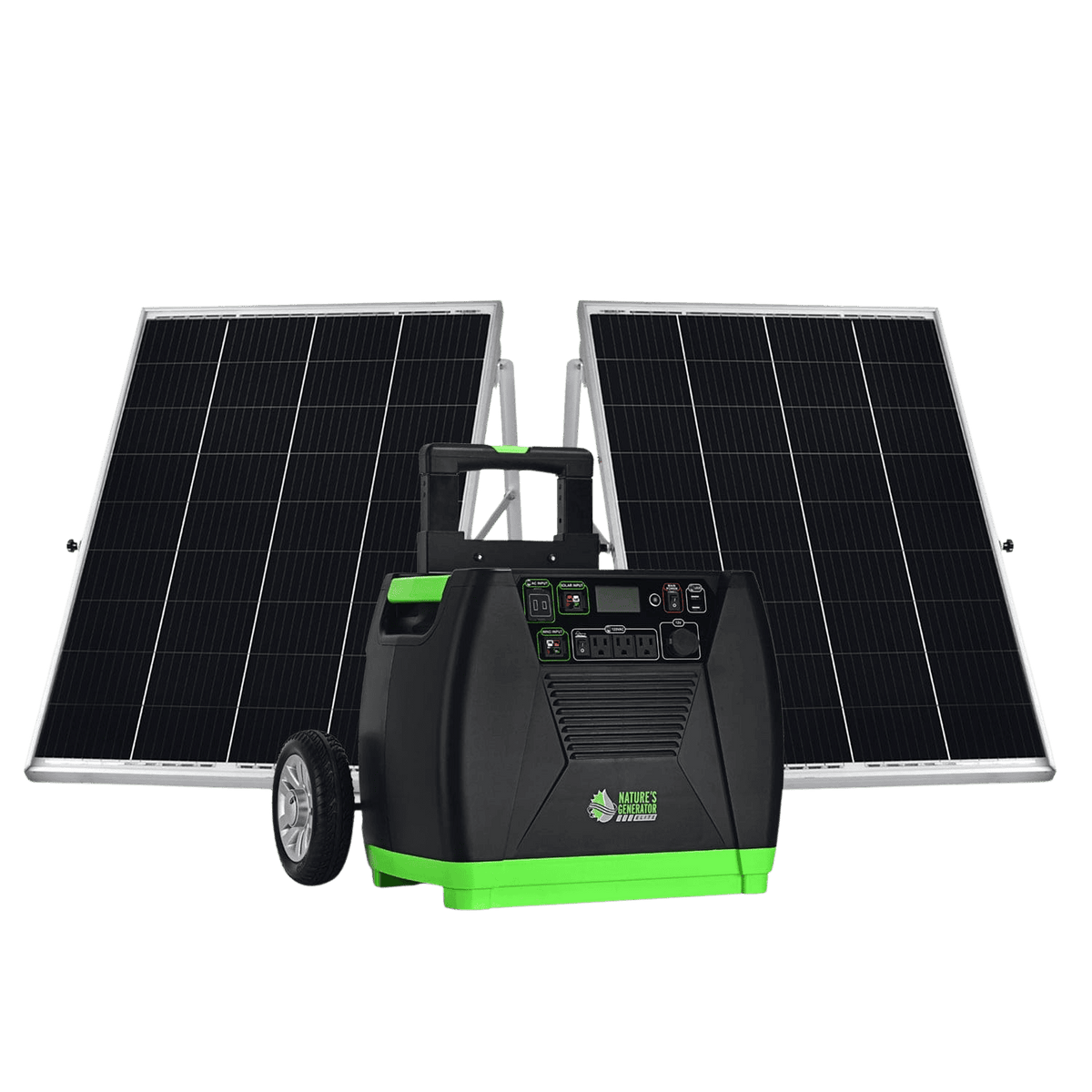 Nature's Generator Elite Gold System | 3600W + Solar Panels Included | Complete Off-Grid Kit - Hazli Collection