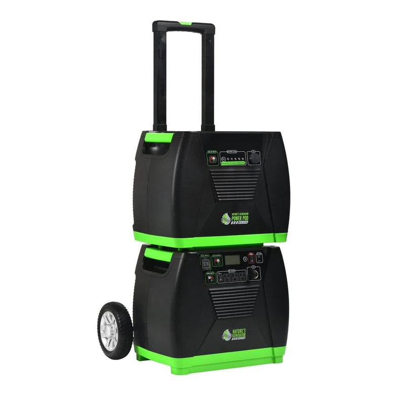 Nature's Generator Elite Gold System | 3600W + Solar Panels Included | Complete Off-Grid Kit - Hazli Collection