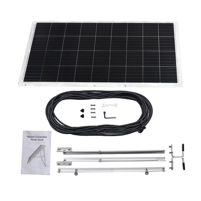 Nature's Generator Elite Gold System | 3600W + Solar Panels Included | Complete Off-Grid Kit - Hazli Collection