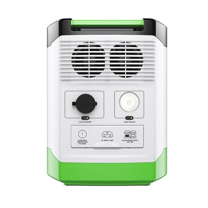 Nature's Generator Lithium 1800 | 1800W LiFePO4 Solar Generator | Expandable to 3600W - Hazli Collection