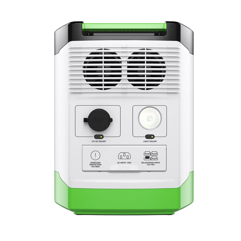Nature's Generator Lithium 1800 | 1800W LiFePO4 Solar Generator | Expandable to 3600W - Hazli Collection