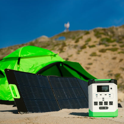 Nature's Generator Lithium 1800 | 1800W LiFePO4 Solar Generator | Expandable to 3600W - Hazli Collection