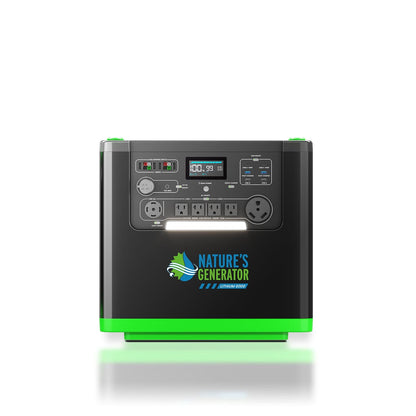 Nature's Generator Lithium 6000 | 6000W Whole Home Backup | LiFePO4, Expandable to 12000W - Hazli Collection