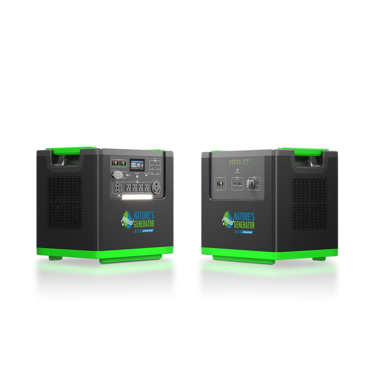 Nature's Generator Lithium 6000 | 6000W Whole Home Backup | LiFePO4, Expandable to 12000W - Hazli Collection