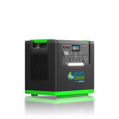 Nature's Generator Lithium 6000 | 6000W Whole Home Backup | LiFePO4, Expandable to 12000W - Hazli Collection