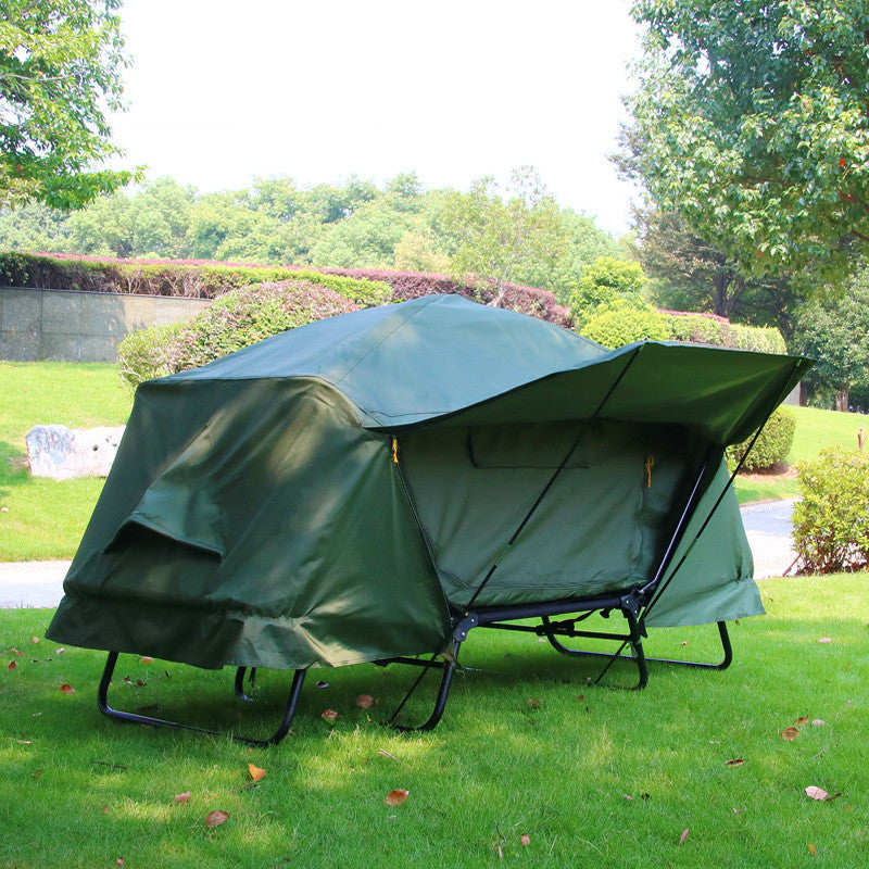 Off-Ground 2-Person Tent | Thickened Oxford Cloth, Insulated & Waterproof | Camping & Fishing - Hazli Collection