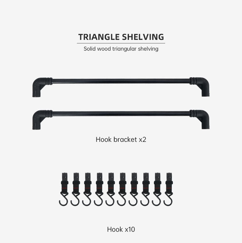 Outdoor Camping Folding Shelf & Drying Rack | Portable Car Camping Organizer - Hazli Collection
