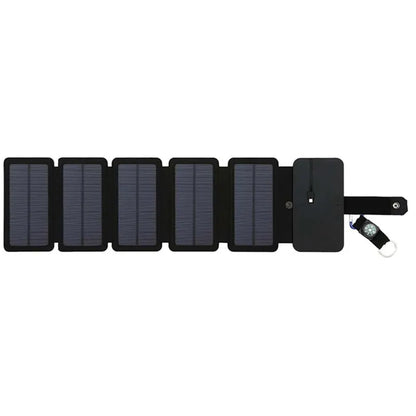Outdoor Multifunctional Portable Solar Charging Panel Foldable 5V 1A USB Output Device Camping Tool High Power Output - Hazli Collection 