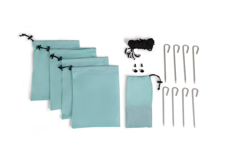 Pop 'N Go Canopy | UPF 50+ Windproof Sun Shelter | Quick-Pitch Beach Shade - Hazli Collection