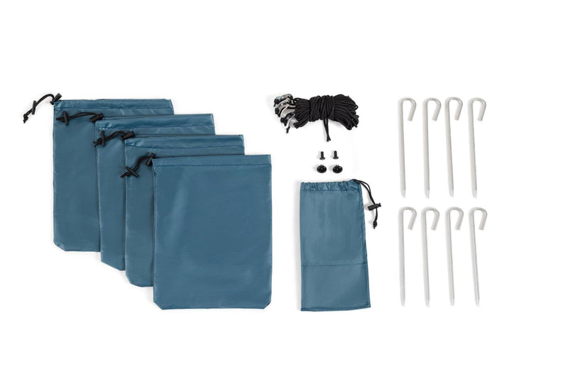Pop 'N Go Canopy | UPF 50+ Windproof Sun Shelter | Quick-Pitch Beach Shade - Hazli Collection