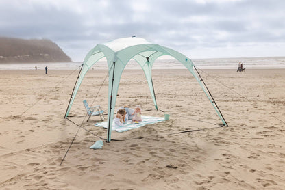 Pop 'N Go Canopy | UPF 50+ Windproof Sun Shelter | Quick-Pitch Beach Shade - Hazli Collection