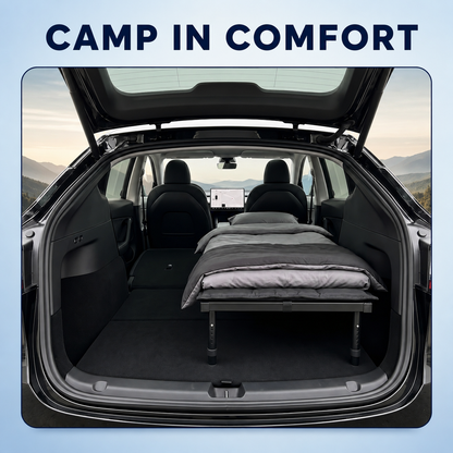 Portable Bed for Car Camping - Adjustable Legs 52"–72" Sleeping Platform - Hazli Collection