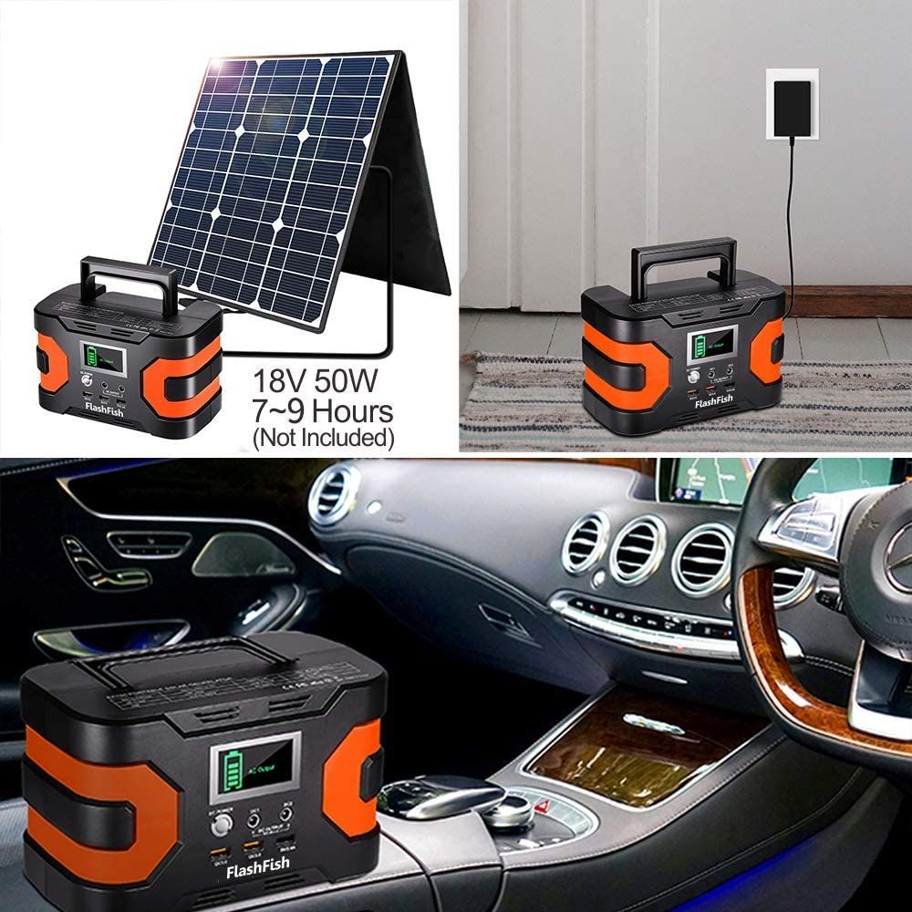 Portable Power Station 200W | CPAP Backup Battery | Camping & Emergency Ready - Hazli Collection