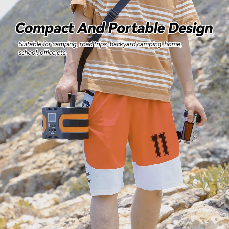 Portable Power Station 200W | CPAP Backup Battery | Camping & Emergency Ready - Hazli Collection