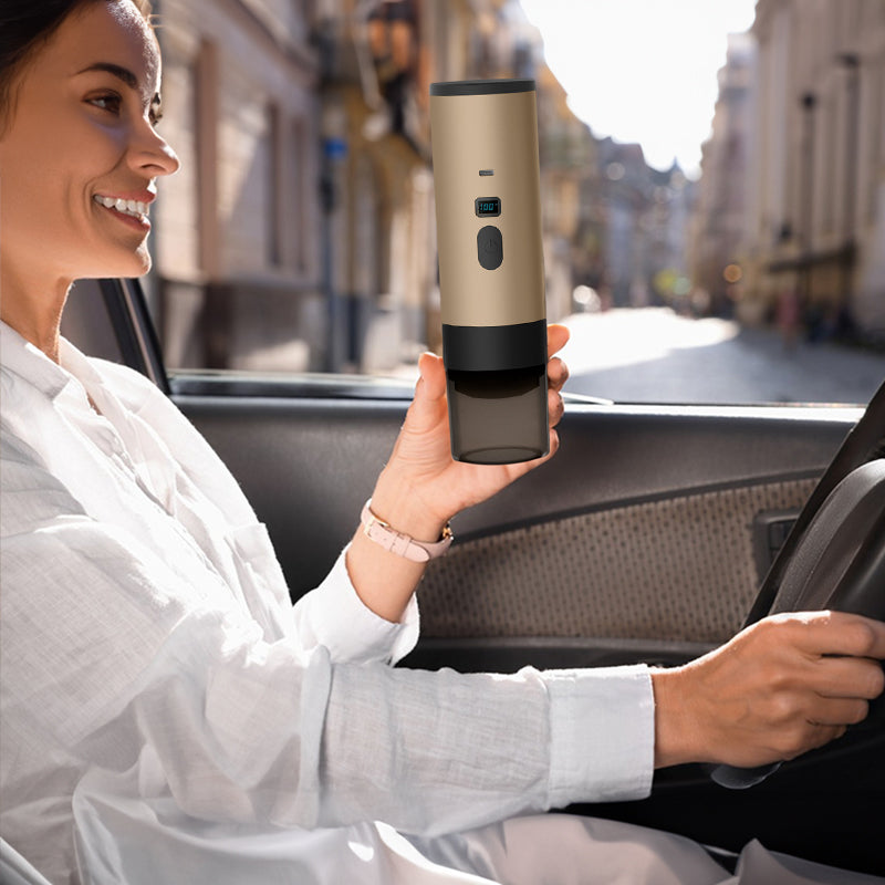 Portable Wireless Espresso Maker | 3-in-1, 7800mAh Battery | Car, Home & Camping Coffee - Hazli Collection