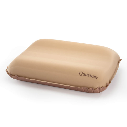 Qunature Self-Inflating Cheese Foam Camping Pillow - Hazli Collection