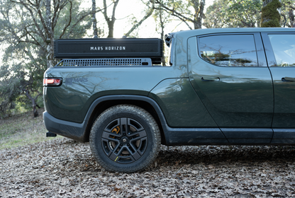 Mars Horizon Hard Shell Rooftop Tent with Ladder, Mattress & Insulation Liner