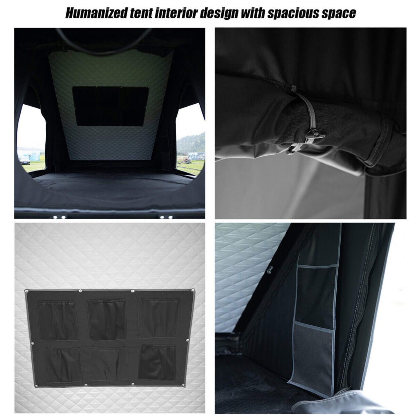 SkyCamp Pro Rooftop Tent: Deluxe SUV Camping Experience - Hazli Collection