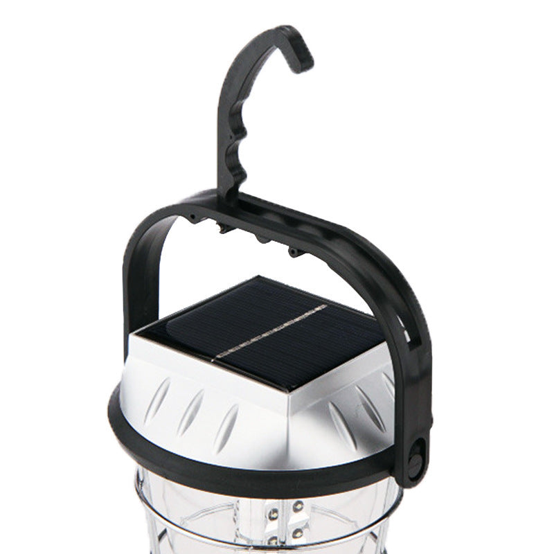 Solar Camping Light | Hand Crank + USB + Solar Charge | 1200mAh Rechargeable LED Lantern - Hazli Collection