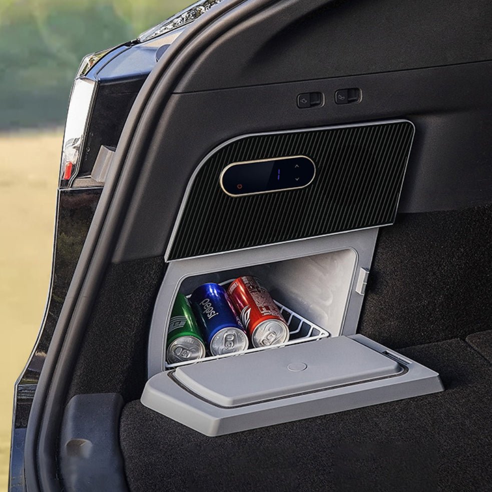 TESERY Rear Trunk Refrigerator for Tesla Model Y | On-Board Car Fridge | 5-Seater Fit - Hazli Collection