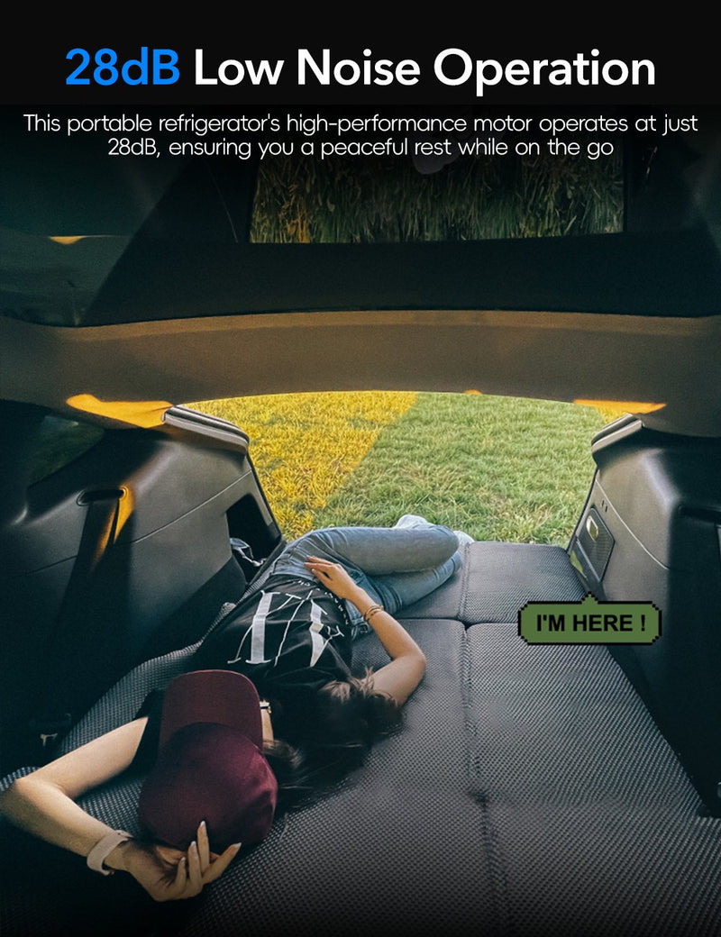 TESERY Rear Trunk Refrigerator for Tesla Model Y | On-Board Car Fridge | 5-Seater Fit - Hazli Collection
