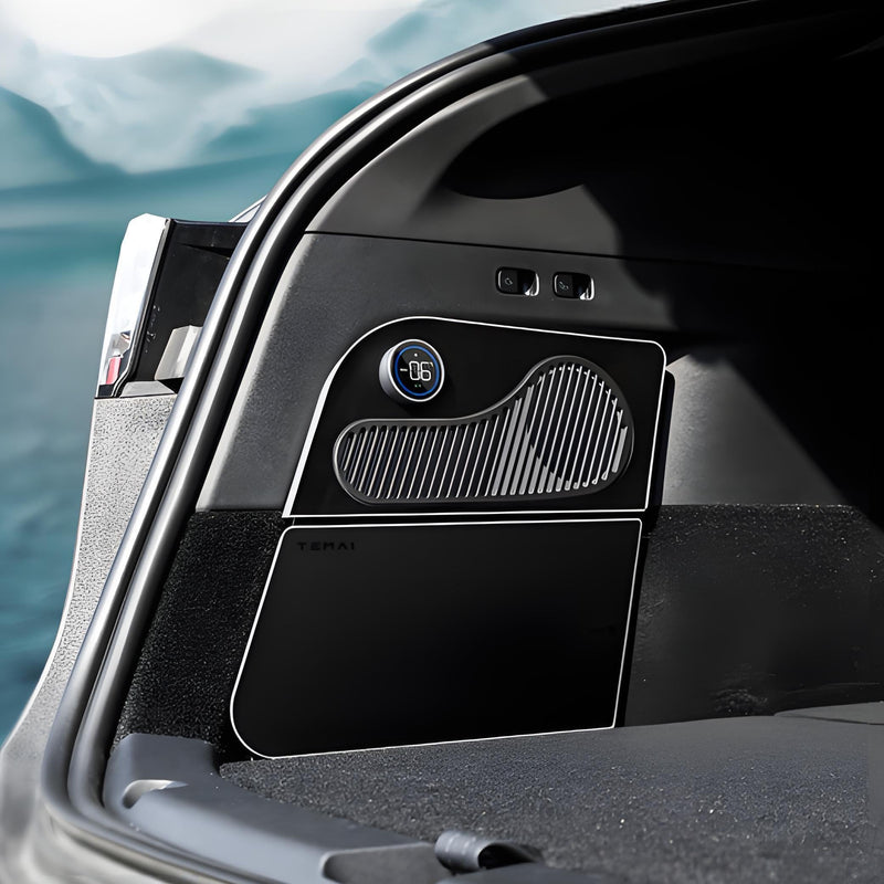 TESERY Rear Trunk Refrigerator for Tesla Model Y | On-Board Car Fridge | 5-Seater Fit - Hazli Collection