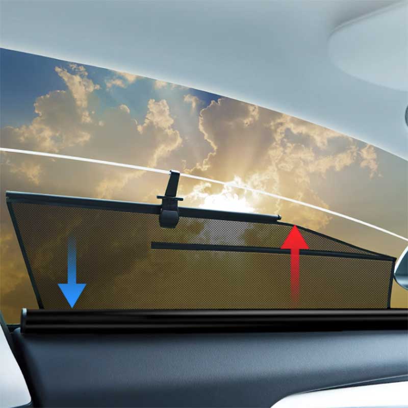 Tesla Model 3 Side Window Shade | Custom-Fit Sun & Privacy Shield | 2017-Present - Hazli Collection