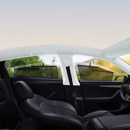 Tesla Model 3 Side Window Shade | Custom-Fit Sun & Privacy Shield | 2017-Present - Hazli Collection