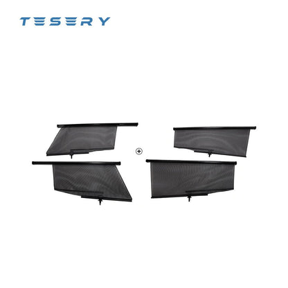 Tesla Model 3 Side Window Shade | Custom-Fit Sun & Privacy Shield | 2017-Present - Hazli Collection