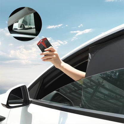 Tesla Model Y 8-Piece Window Shade Set | Full Coverage Sun & Privacy Kit | 2020-Present - Hazli Collection