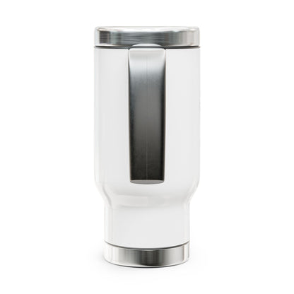 Travel Mug 14oz Stainless Steel | 'It's Not the Destination, It's the Journey' | Insulated - Hazli Collection