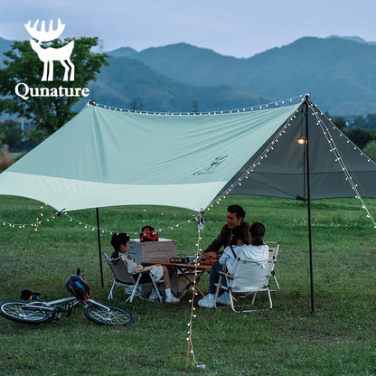 UPF 50+ Waterproof Canopy Tent | 18m² Sun Shelter for Beach & Camping - Hazli Collection
