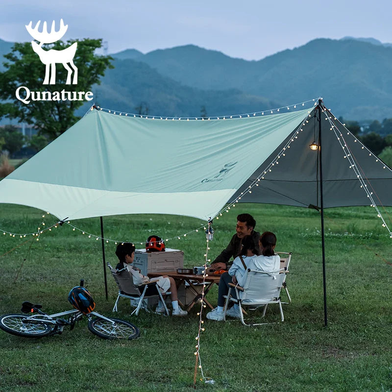 UPF 50+ Waterproof Canopy Tent | 18m² Sun Shelter for Beach & Camping - Hazli Collection