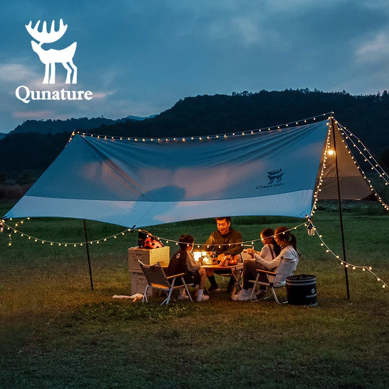 UPF 50+ Waterproof Canopy Tent | 18m² Sun Shelter for Beach & Camping - Hazli Collection