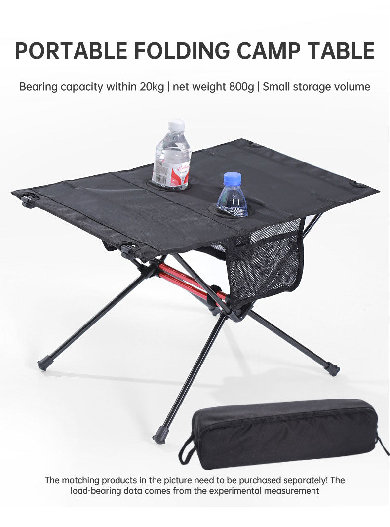 Ultralight Folding Camping Table | Aluminum Alloy, Portable & Compact | BBQ & Outdoor - Hazli Collection