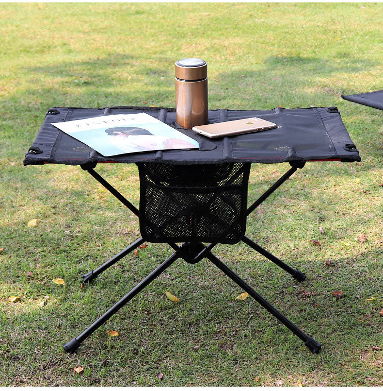 Ultralight Folding Camping Table | Aluminum Alloy, Portable & Compact | BBQ & Outdoor - Hazli Collection