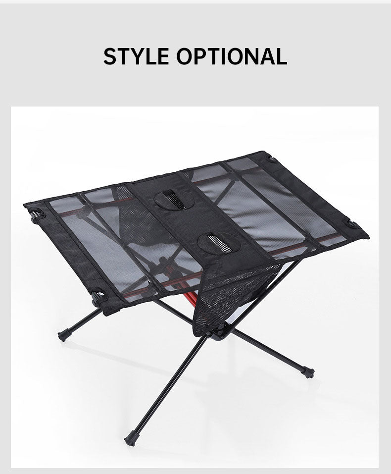 Ultralight Folding Camping Table | Aluminum Alloy, Portable & Compact | BBQ & Outdoor - Hazli Collection