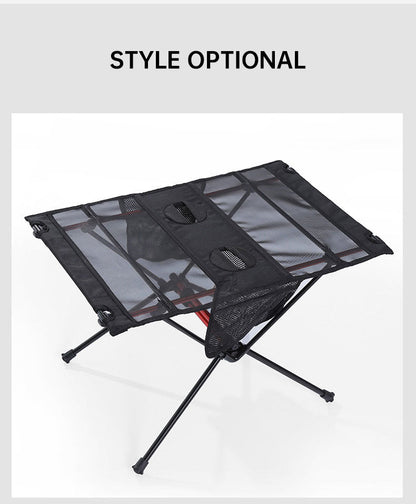 Ultralight Folding Camping Table | Aluminum Alloy, Portable & Compact | BBQ & Outdoor - Hazli Collection