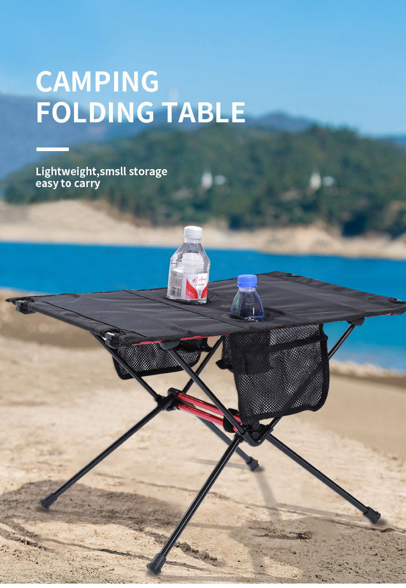 Ultralight Folding Camping Table | Aluminum Alloy, Portable & Compact | BBQ & Outdoor - Hazli Collection