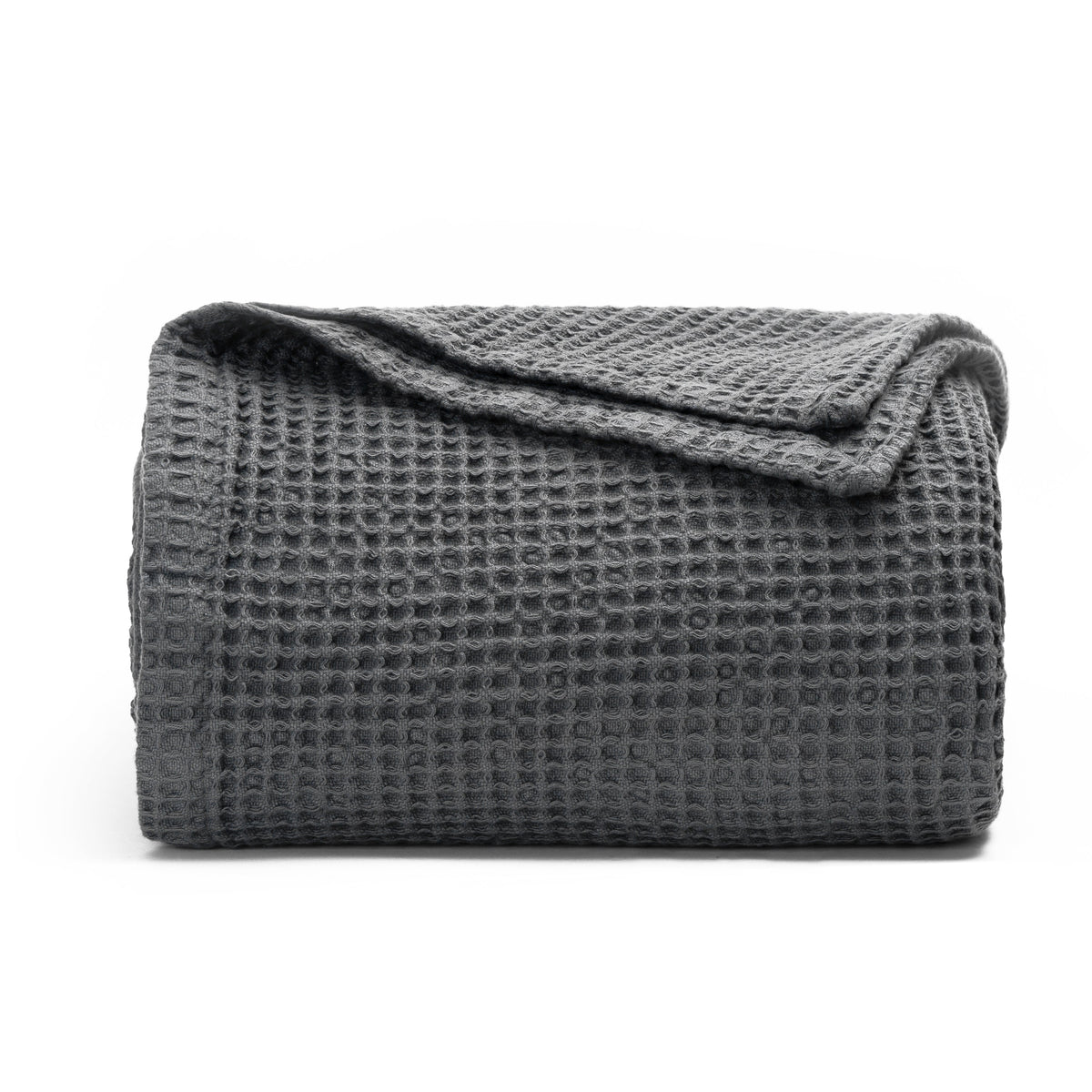Waffle Weave Cotton Blanket | 100% Chemical-Free Cotton, All-Season | Breathable & Machine Washable - Hazli Collection