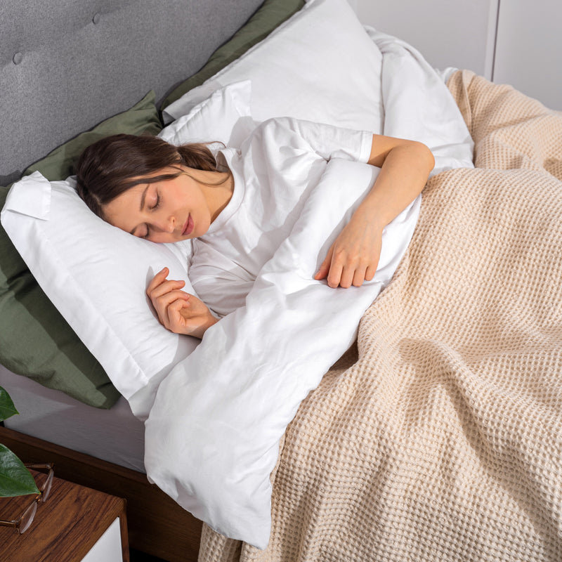 Waffle Weave Cotton Blanket | 100% Chemical-Free Cotton, All-Season | Breathable & Machine Washable - Hazli Collection