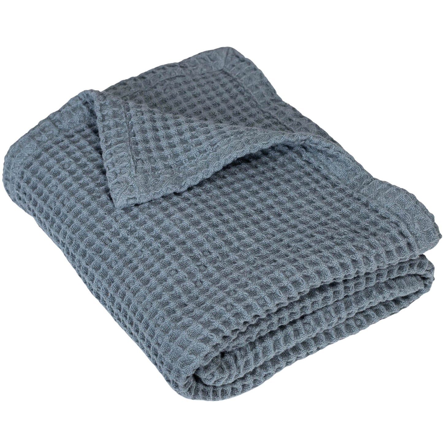 Waffle Weave Cotton Blanket | 100% Chemical-Free Cotton, All-Season | Breathable & Machine Washable - Hazli Collection