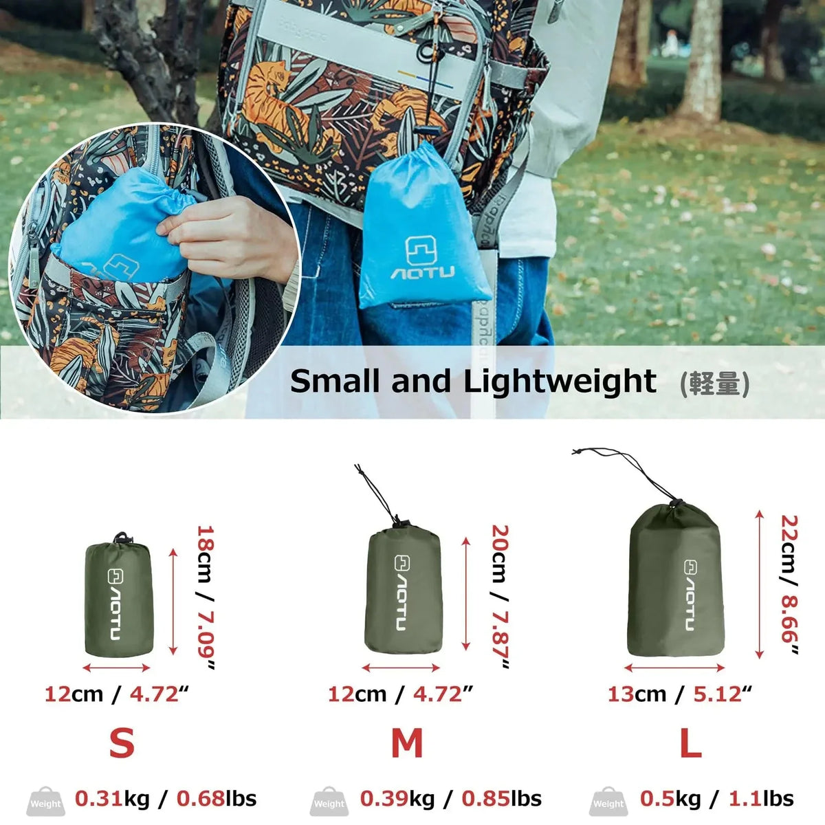 Waterproof Camping Tarp | 3000mm Rain Fly, Ground Cloth & Sunshade | Multi-Purpose Outdoor - Hazli Collection