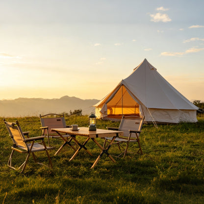 4-Season Oxford Bell Tent with Stove Jack, 9.8 ft or 13.1 ft
